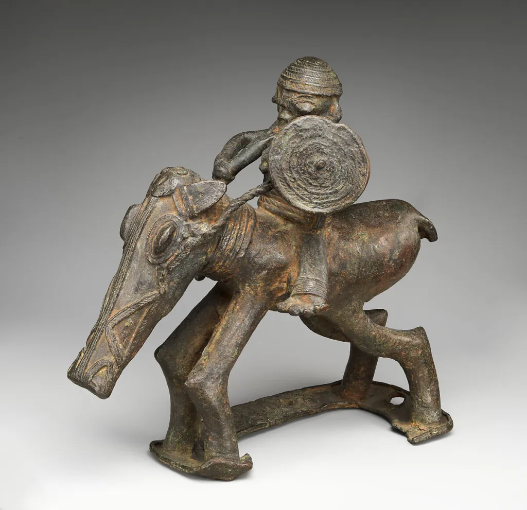 Ancient African bronze sculpture